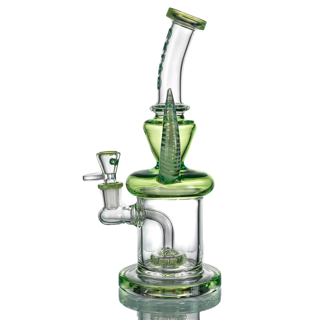 Calvo Glass Bong Doble Cuerno 28cm 4