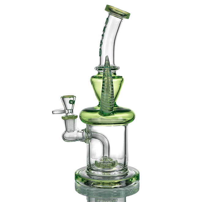 Calvo Glass Bong Doble Cuerno 28cm 4