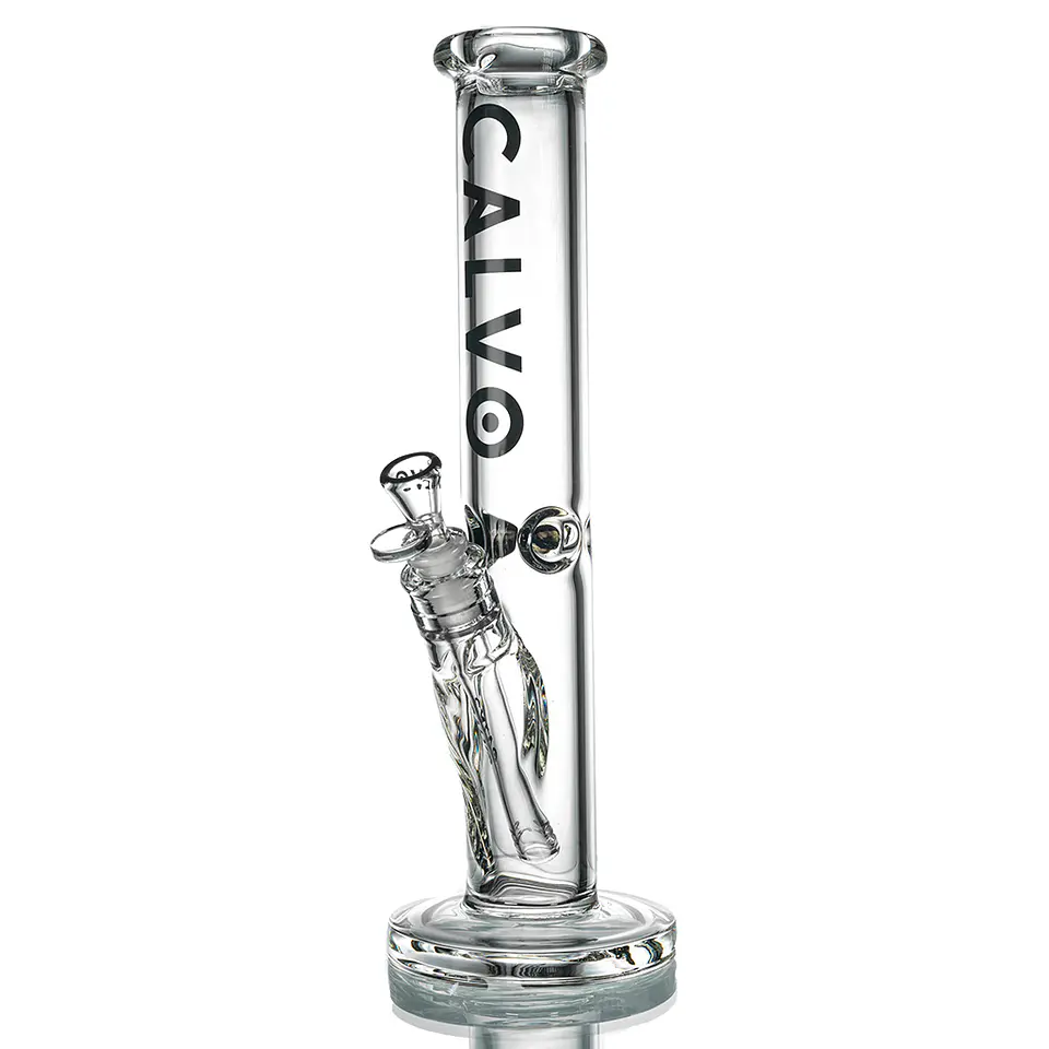 Calvo Glass Bong Straight Tube Grande 43cm 1