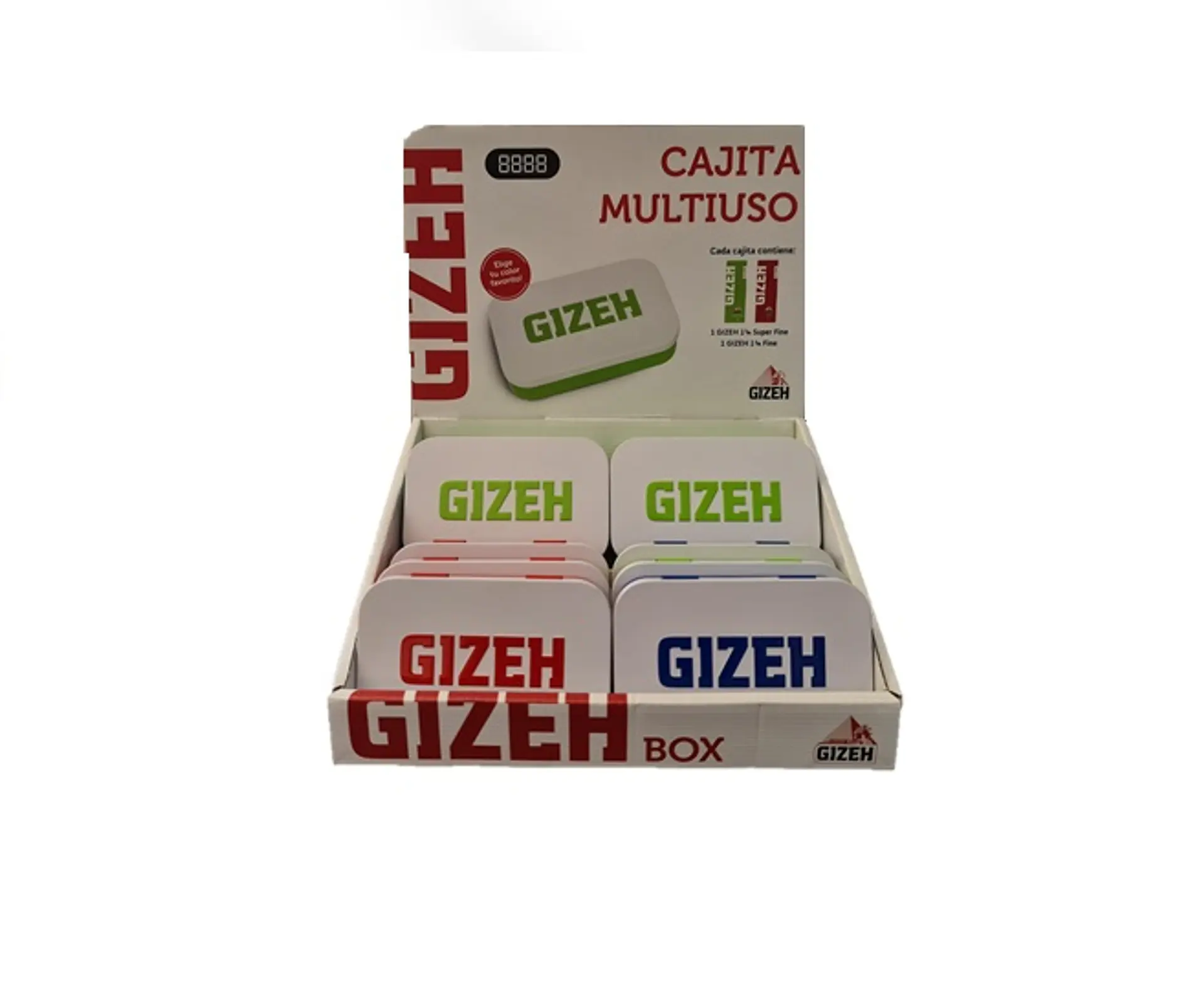 Cajita Metálica Gizeh Multiuso 1