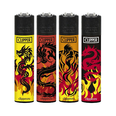 Encendedor Clipper Dragon Tatto
