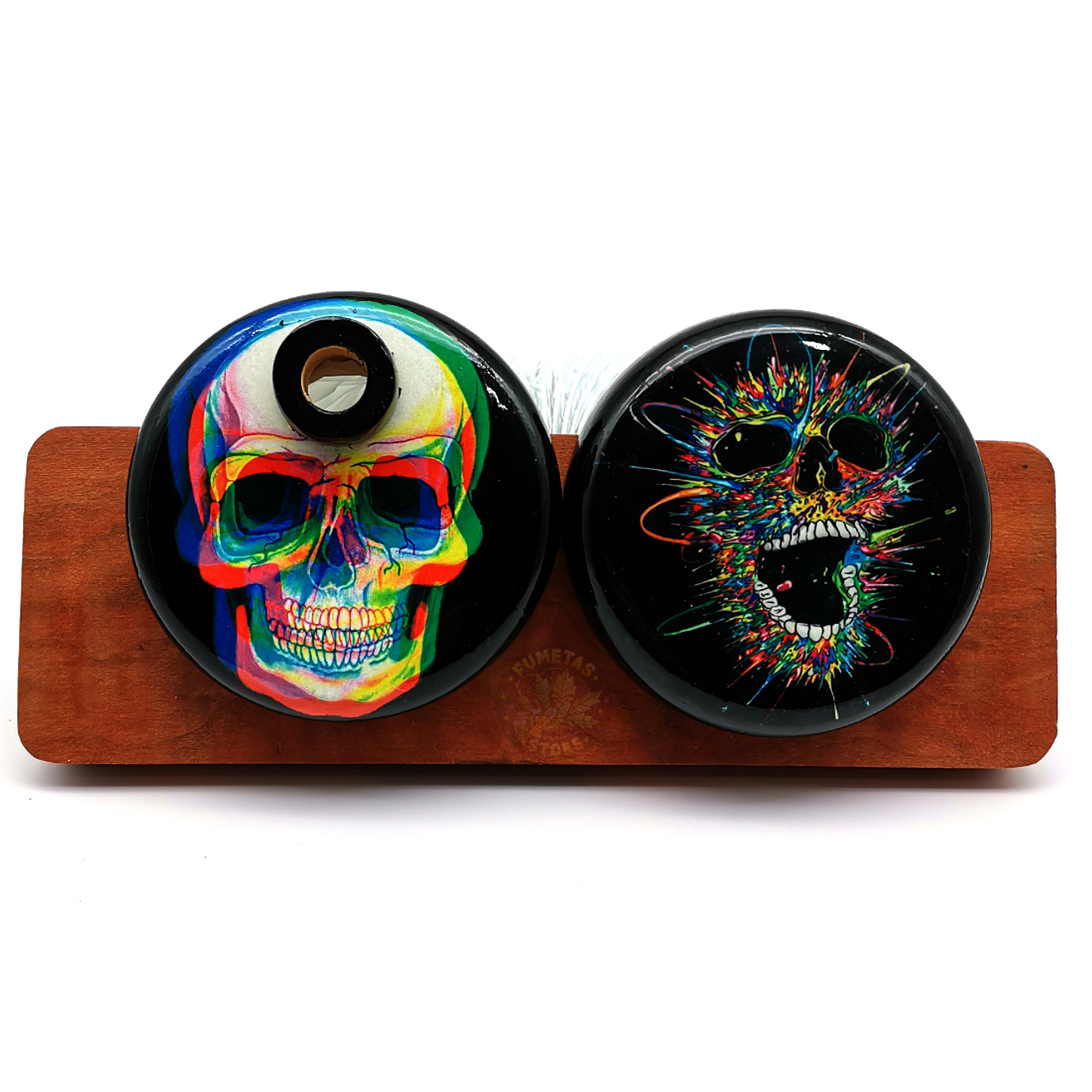 Bukket Psicodelic Skull 1