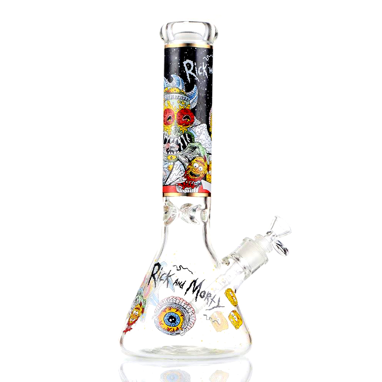 Bong Beaker Trippy Rick & Morty - 35cm 1