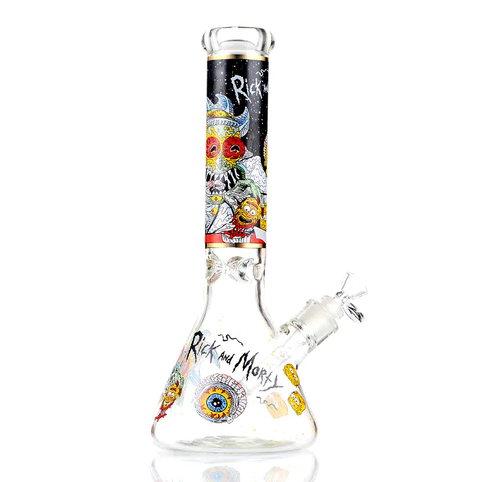 Bong Beaker Trippy Rick & Morty - 35cm 1