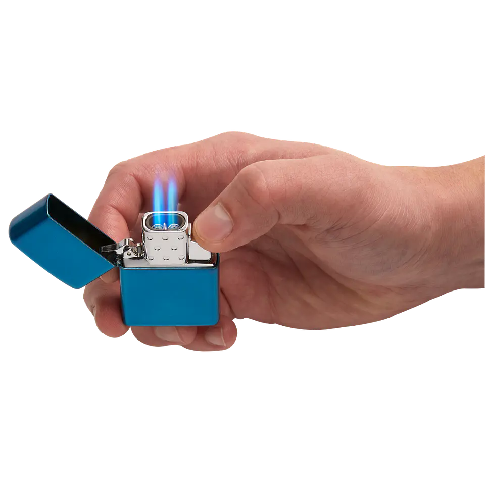 Inserto a gas doble llama Zippo  1
