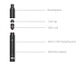 Yocan Batería 510 Armor - Miniatura 6