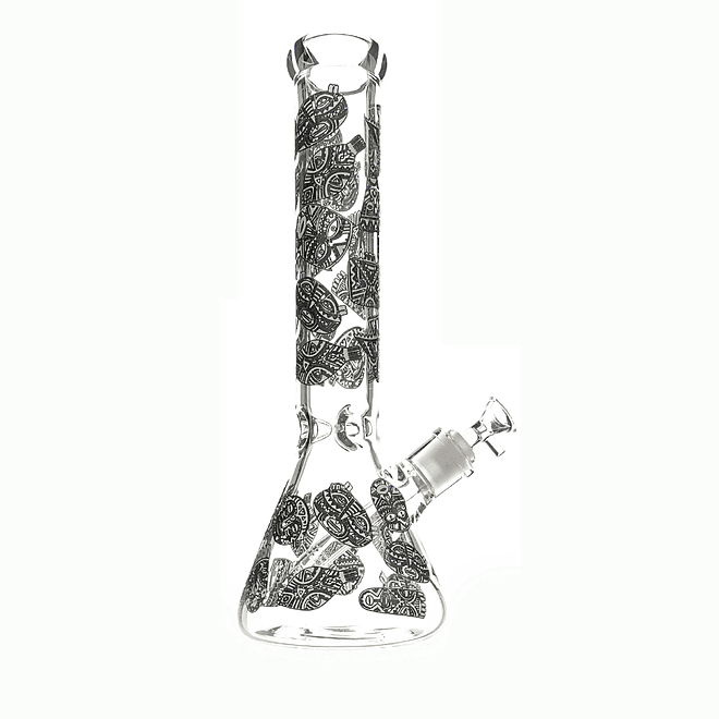 Bong Beaker Azteca Fluor  - 35.5cm  1