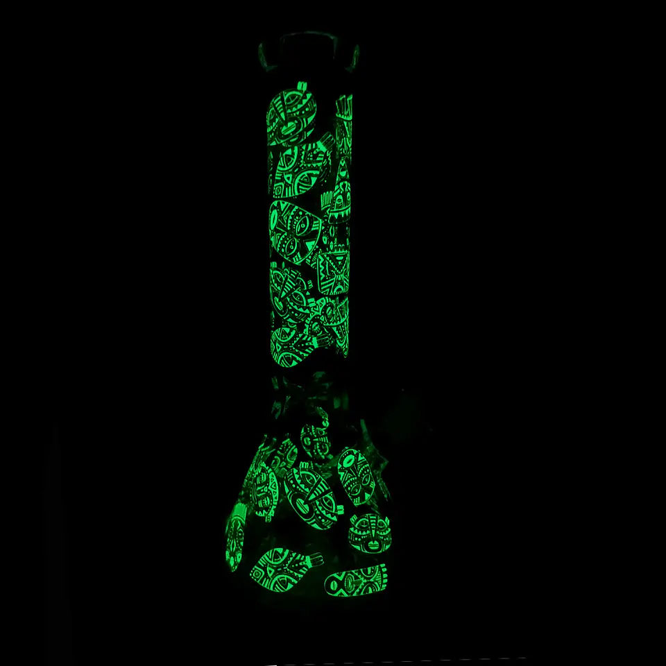 Bong Beaker Azteca Fluor  - 35.5cm  2