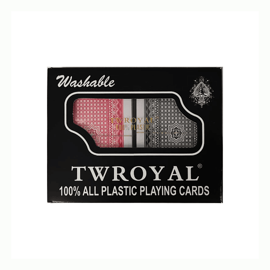 Naipe inglés TW Royal - 100% Plásticas Lavables