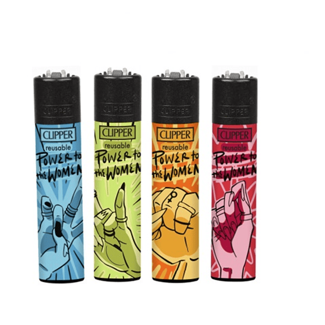 Encendedor Clipper Woman Power 1