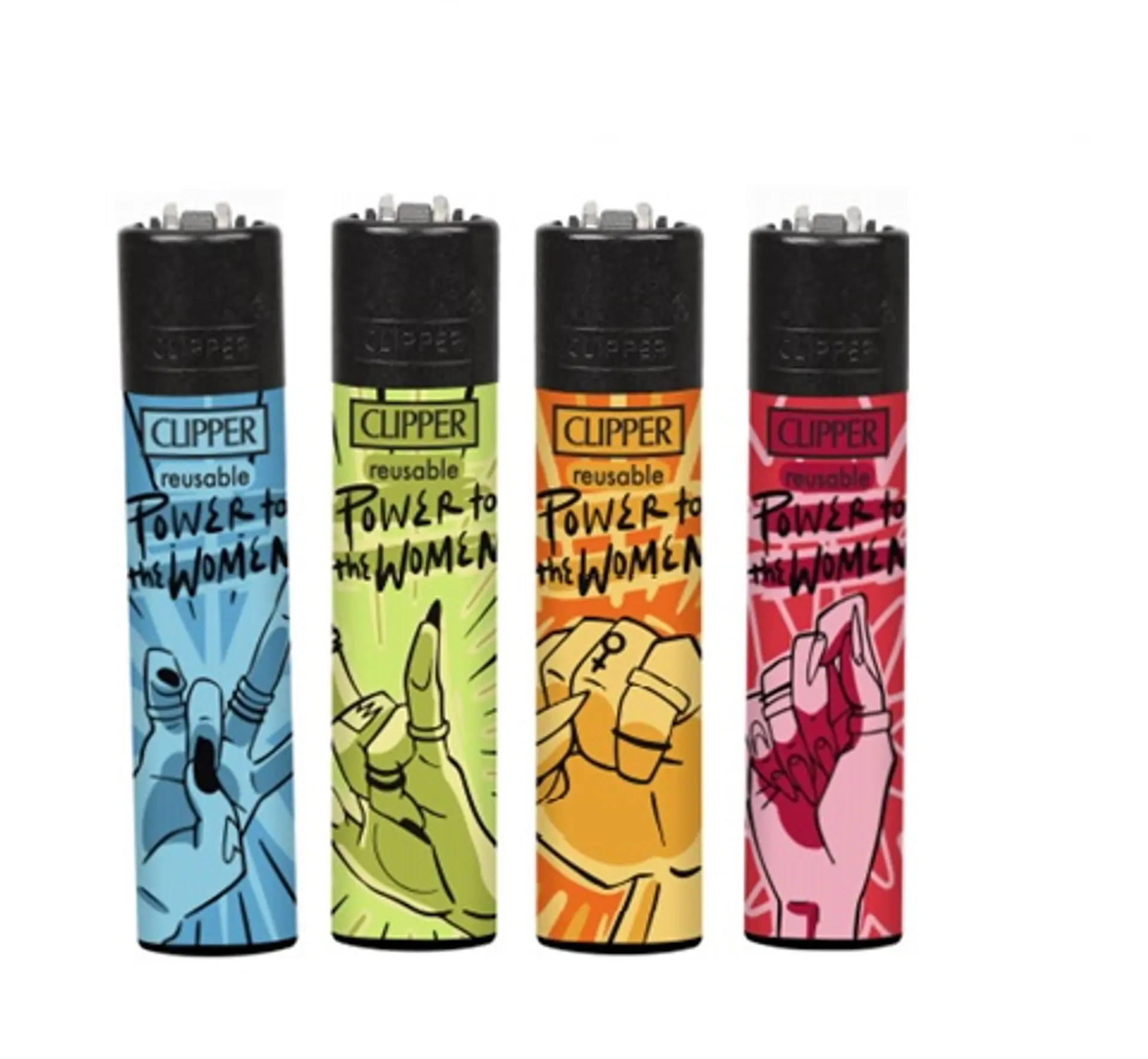 Encendedor Clipper Woman Power 1