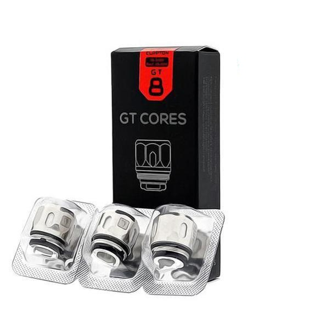 Pack Vaporesso GT 8 Cores 0.15ohm - 3pcs 1