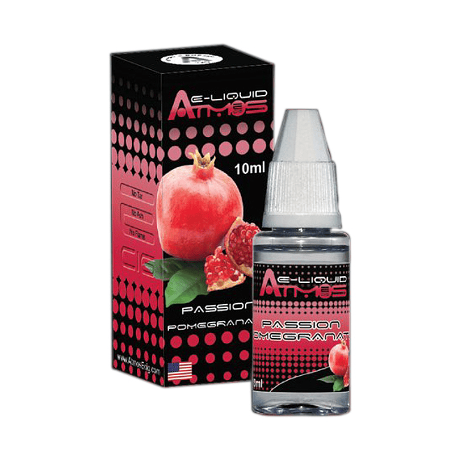 Atmos 10ml E-Liquid  - Passion Pomegranate 1