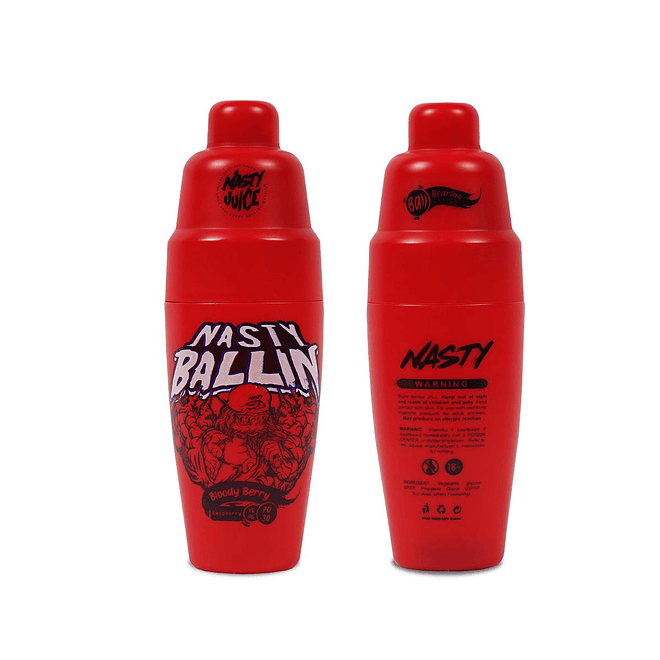 Nasty Juice 60ml - Bloody Berry 0mg 1