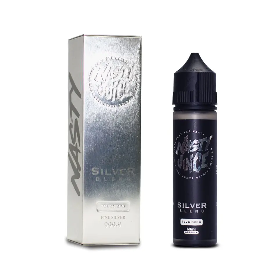 Nasty Juice Silver Blend 60ml - Tabaco Vainilla 1
