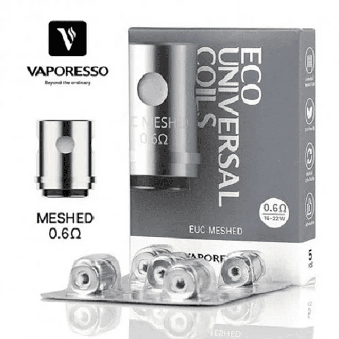 Pack Vaporesso Euc Eco Universal Coil 0.6 Mesh 1