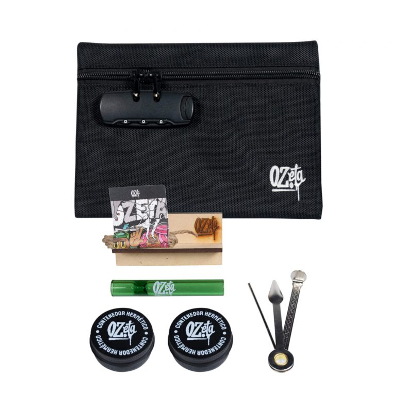 OZeta Estuche Flat con clave Mediano - Anti Olor 2