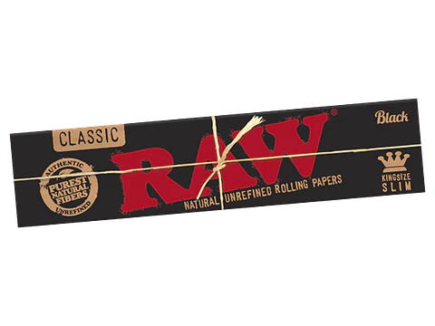 Papelillos RAW Black King Size Slim - Sabanas 
