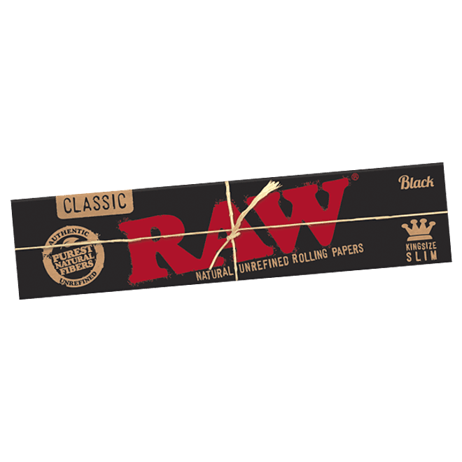Papelillos RAW Black King Size Slim - Sabanas  1
