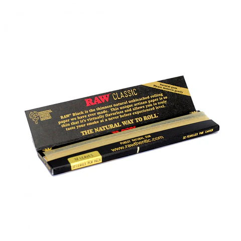 Papelillos RAW Black King Size Slim - Sabanas 