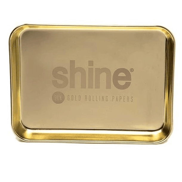 Shine® Gold Rolling Tray - Bandeja Mediana 1