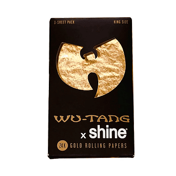 Wu-Tang x Shine®​ 24k Pack 3 papeles de oro