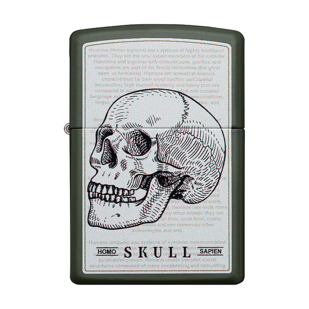 Encendedor Zippo Skull Design 1