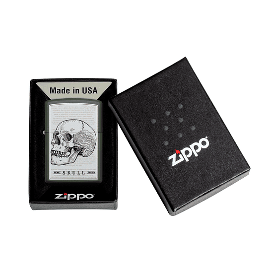 Encendedor Zippo Skull Design 4