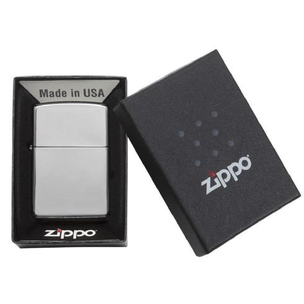 Encendedor Zippo High Polish Sterling Silver 3