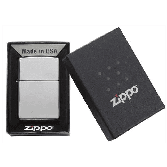 Encendedor Zippo High Polish Sterling Silver