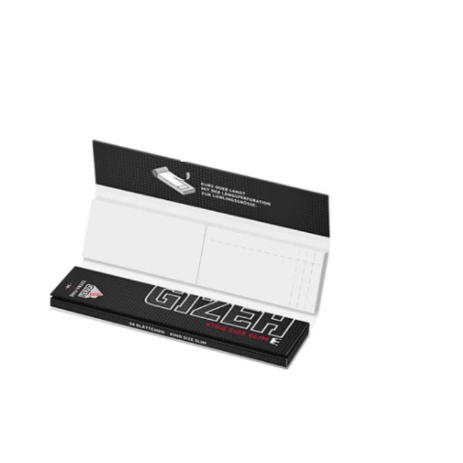 Pack Papelillos Gizeh Black King Size + Tips 2