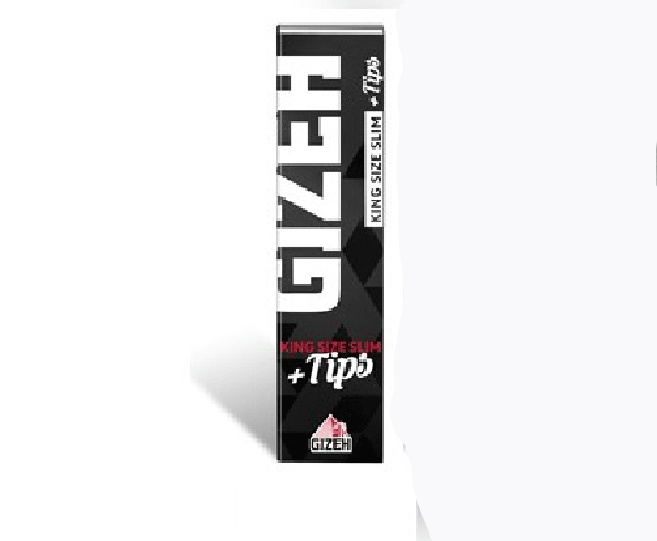 Pack Papelillos Gizeh Black King Size + Tips 1