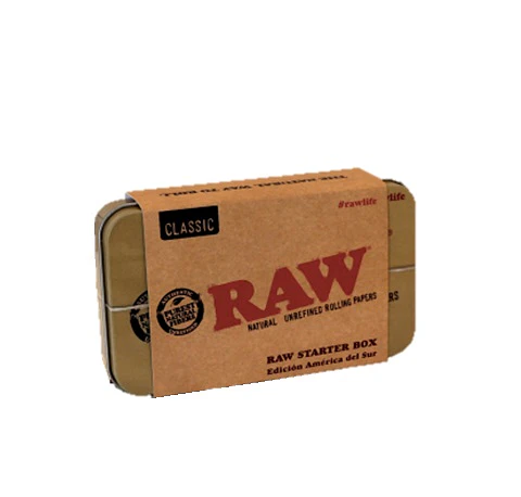 Kit Cajita Metalica RAW Starter Box 1 1/4