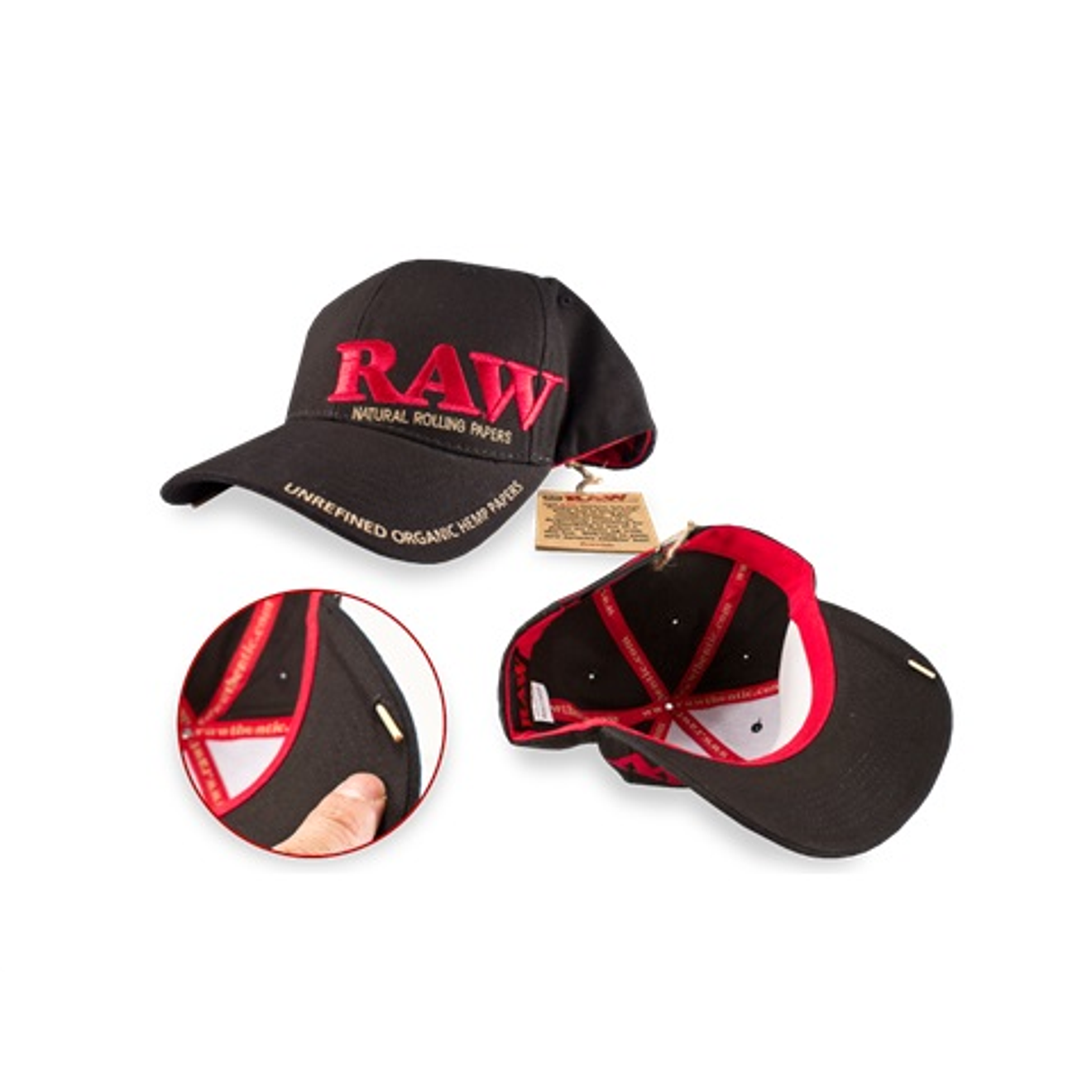 Jockey RAW bordado con Palito de madera 4