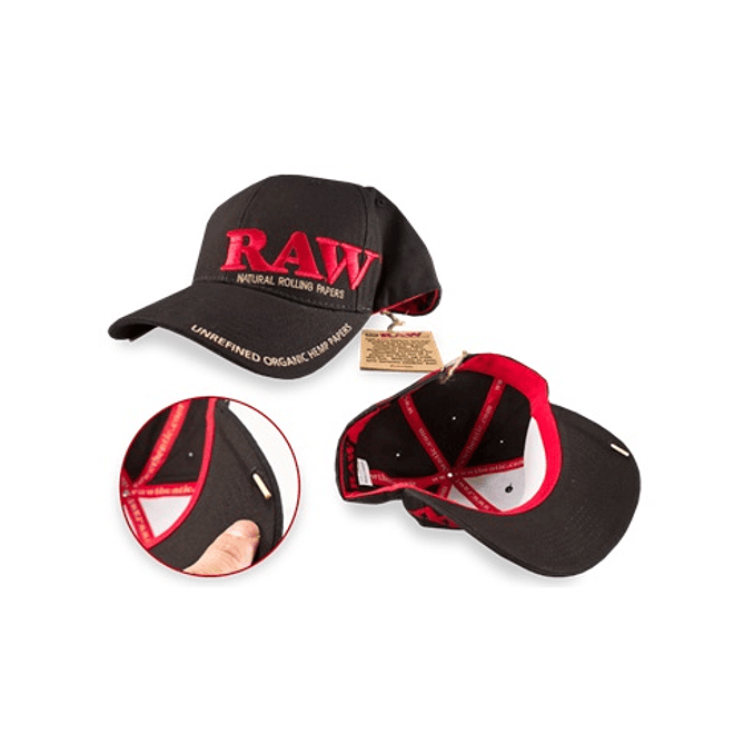 Jockey RAW bordado con Palito de madera 4