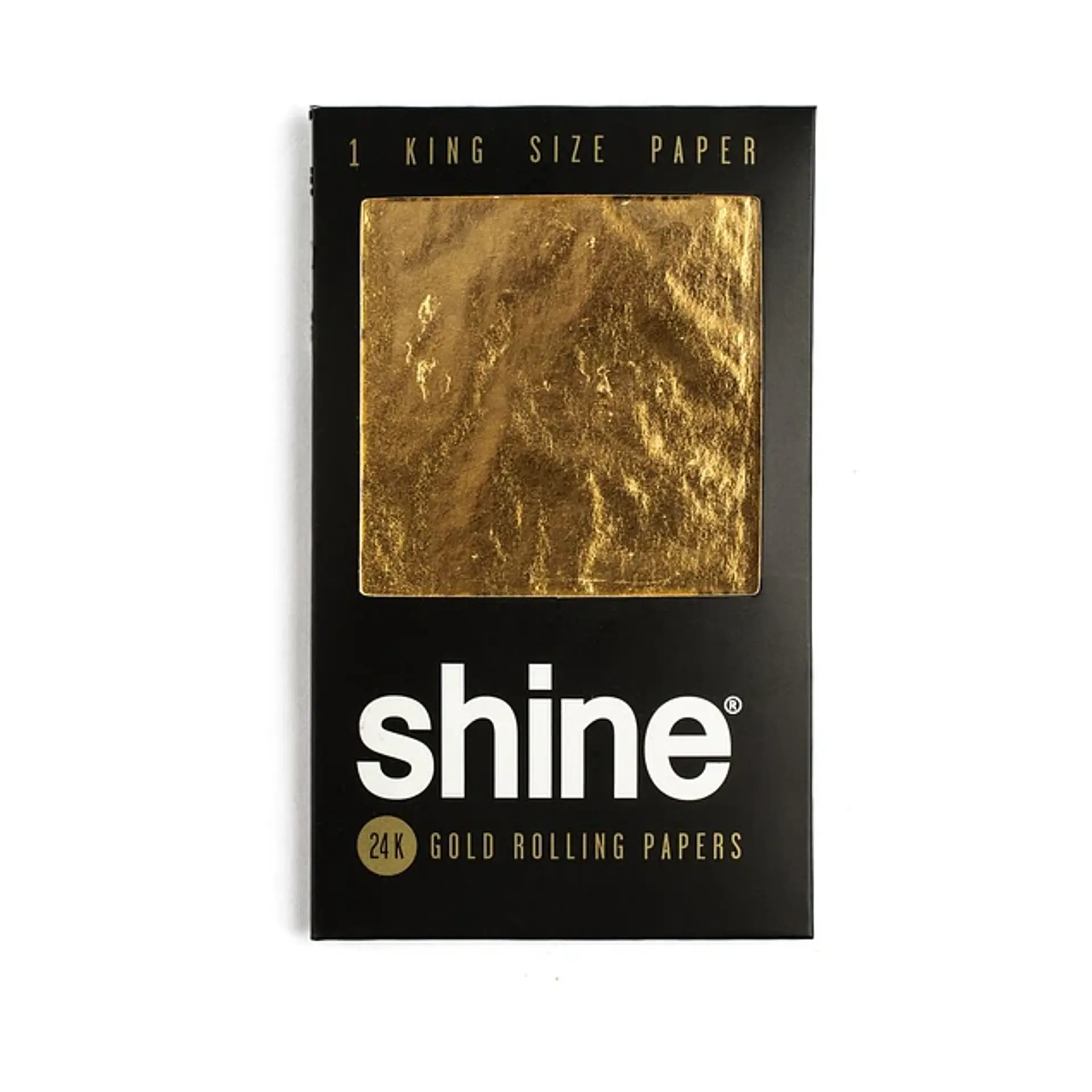 Shine®​ 24K Pack 1 Papelillo de Oro King Size 1