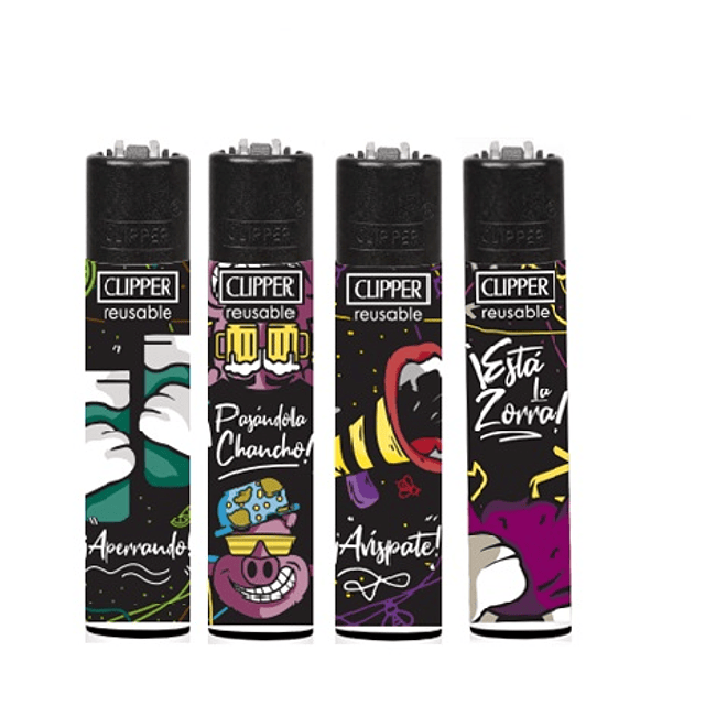 Encendedor Clipper Chilenismos  1