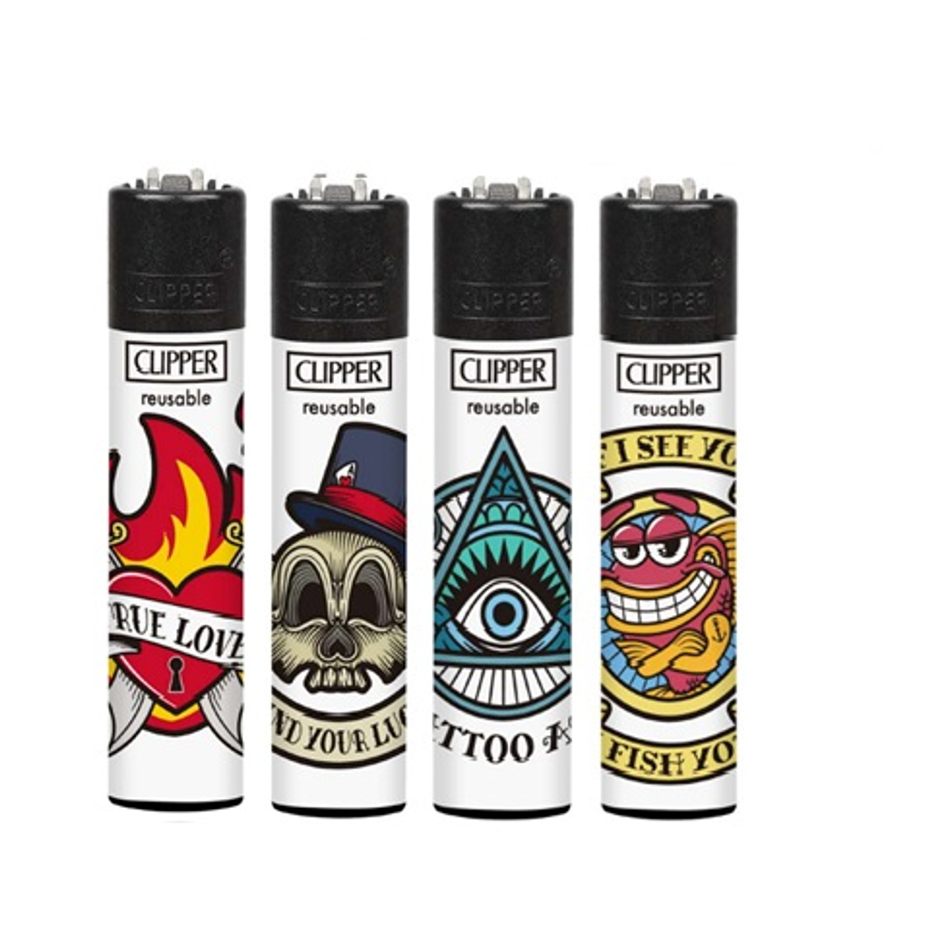 Encendedor Clipper Tatto Art  1