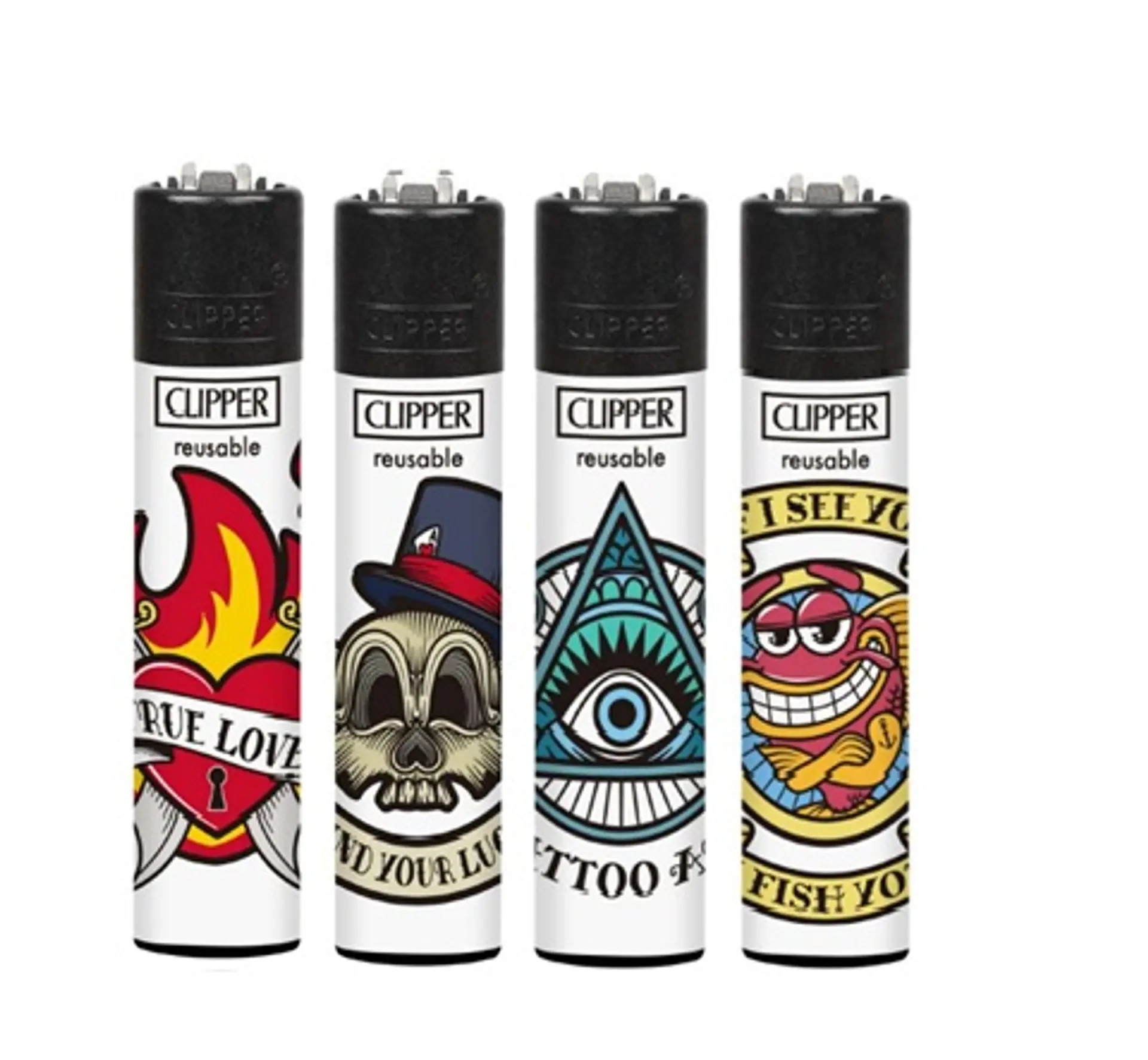 Encendedor Clipper Tatto Art  1