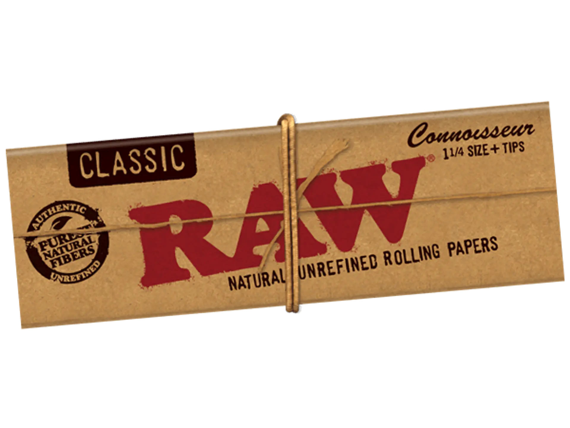 Papelillos Raw Connoisseur 1 1/4 + Tips 1