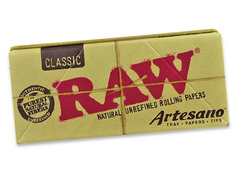 Papelillos Raw Artesanos King Size Slim 