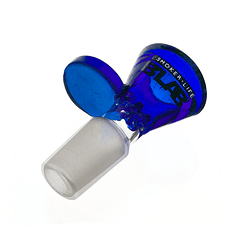 Bonglab Quemador con rejilla - Macho 14mm - Azul