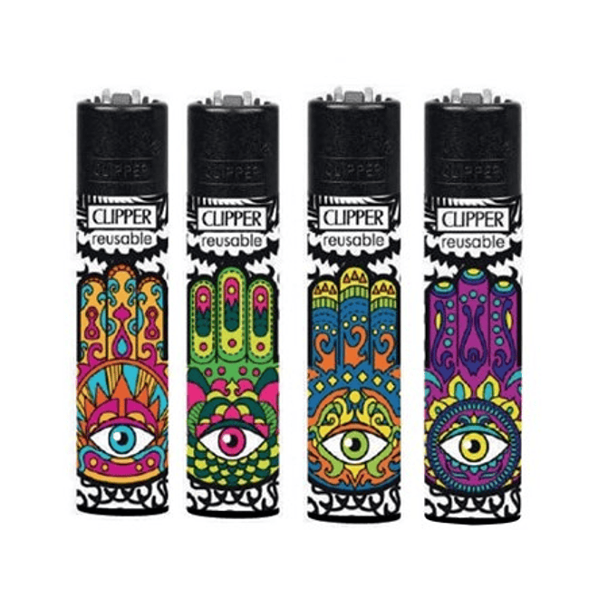 Encendedor Clipper Psycodelic Hand 1