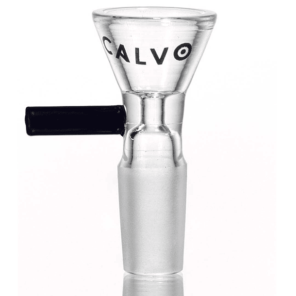 Calvo Glass Quemador Pyrex - Macho 14mm 1