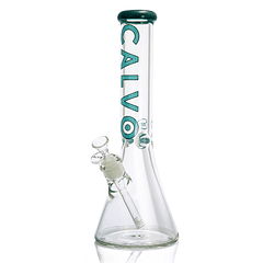 Calvo Glass Bong Beaker Lite 35cm - Teal