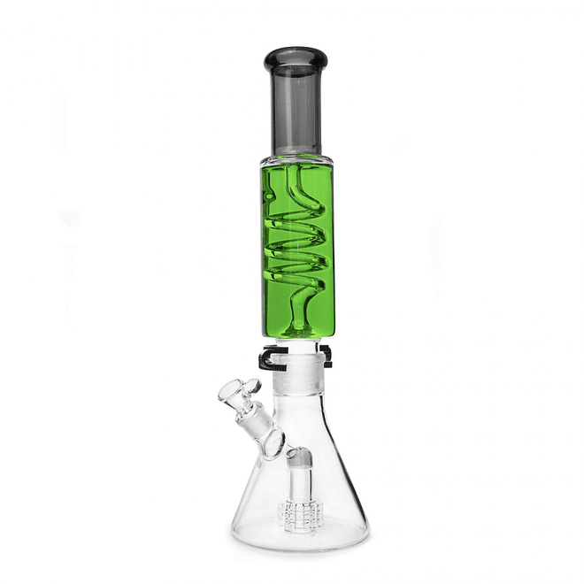 Bonglab Bong Glycerin Green Avalanche 50cm 3