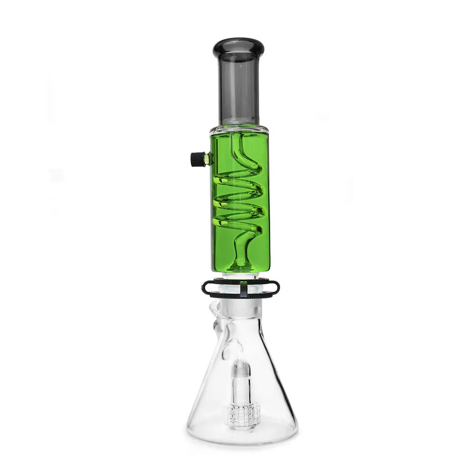 Bonglab Bong Glycerin Green Avalanche 50cm 4