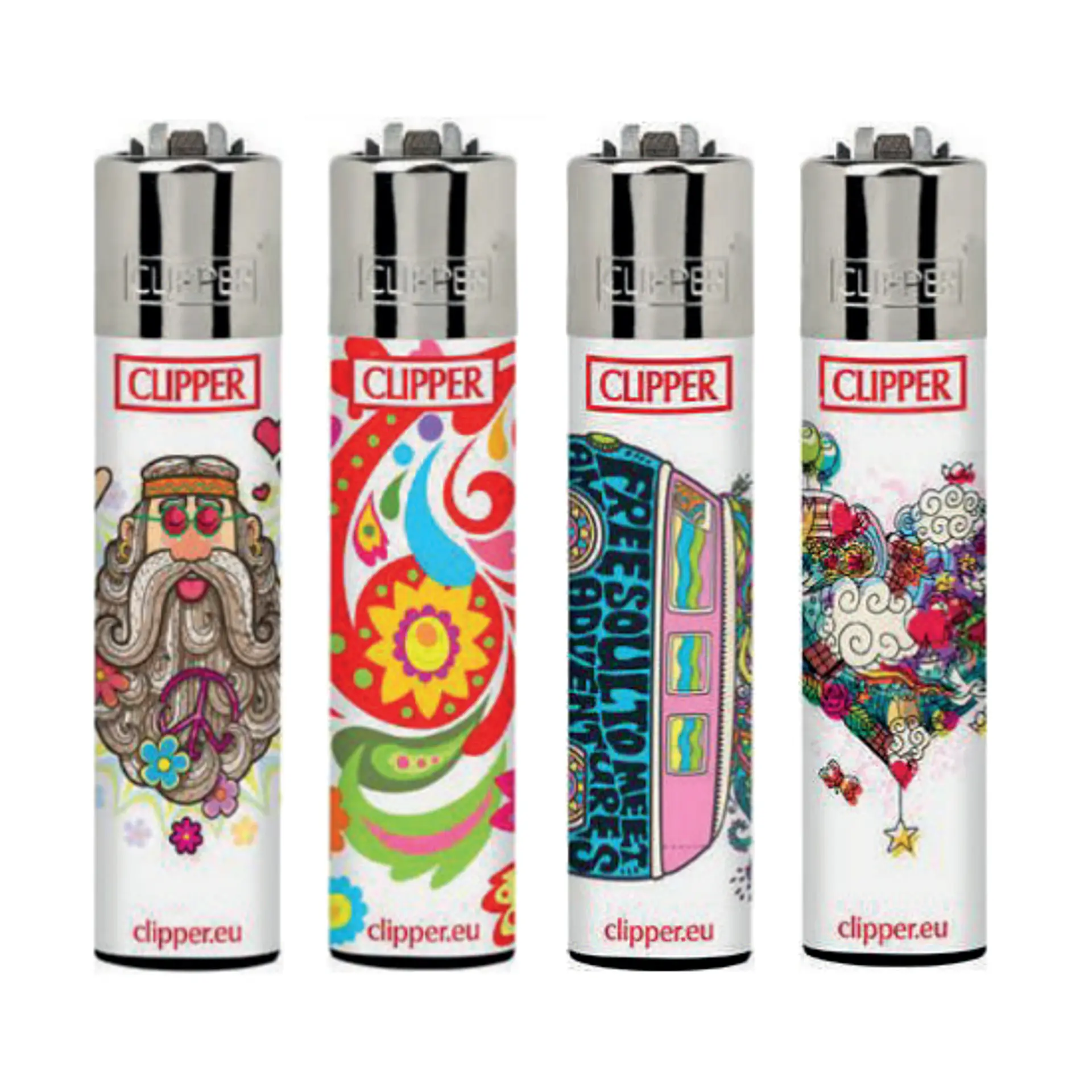 Encendedor Clipper Flower Power 1