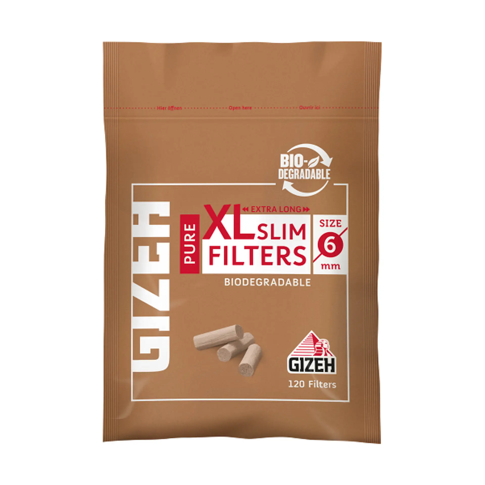 Filtros Gizeh Pure Slim XL 6mm 1