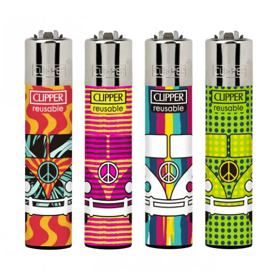 Encendedor Clipper Hippie Party 1